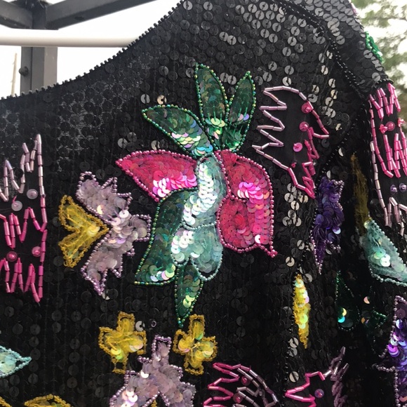 Art Deco sequins dress - Picture 6 of 9